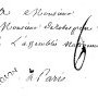 Enveloppe de la lettre